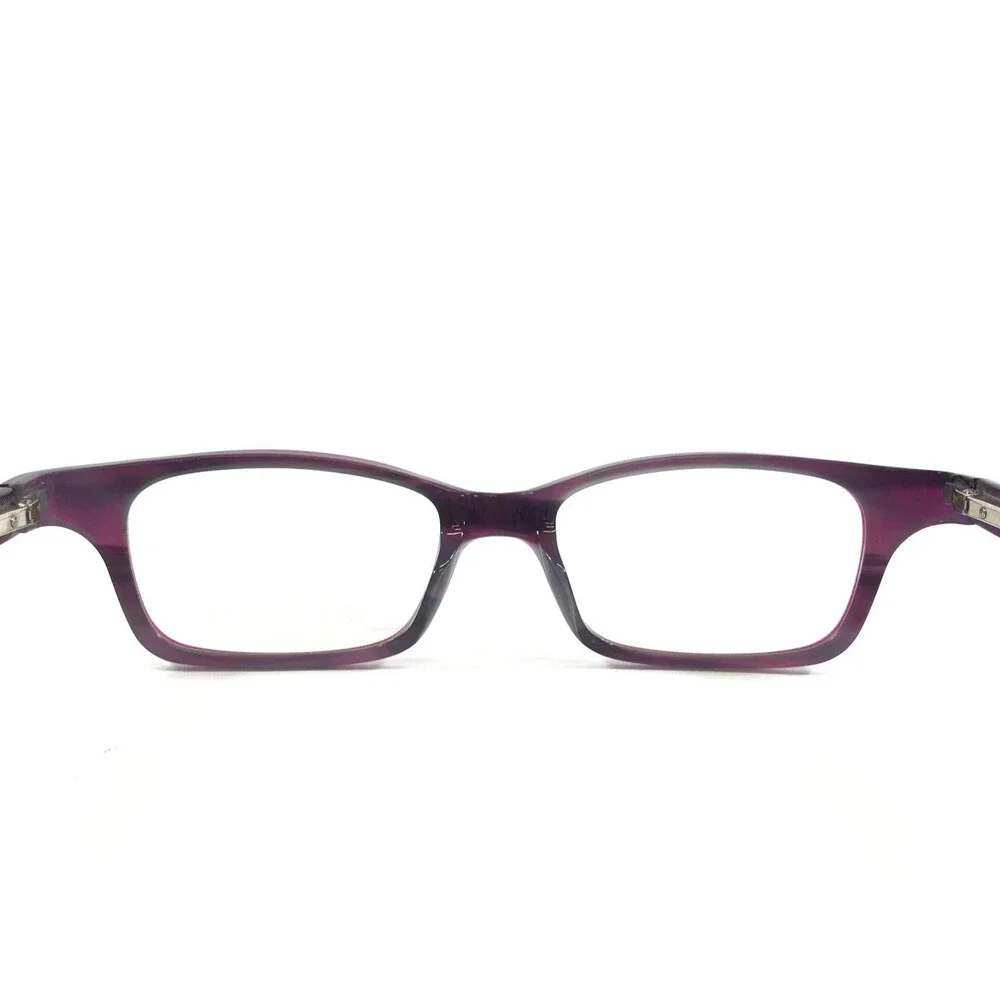Miraflex Kids Eyeglasses Frame YAMI C.5 Purple Gray Rectangle Full Rim 47-17-130
